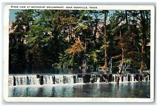 1925 River View At Methodist Encampment Near Kerrville Texas TE Posted Postcard picture