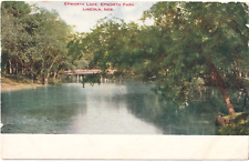 Epworth Lake-Epworth Park-Lincoln, Nebraska NE-antique 1907 posted postcard picture