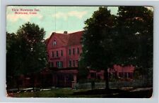 Newtown CT-Connecticut, View Newtown Inn, Sandy Hook c1913 Vintage Postcard picture