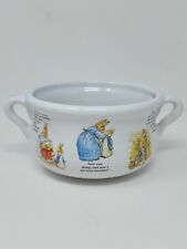 Beatrix Potter Vintage 1999 Teleflora Gift Planter Soup Bowl Cup Peter Rabbit picture