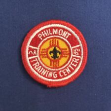 Vintage Boy Scout Philmont Training Center Patch 1970’s Cloth Back BSA picture