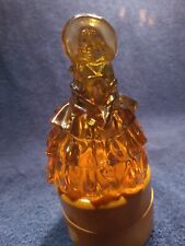 Vtg Wheaton Marigold Carnival Iridescent Southern Belle Girl picture