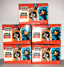 5 BOXES - 2023 BOX LOONEY TUNES DKV Tazos Pogs Flips Bugs Bunny Limited Edition picture