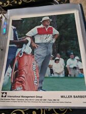 PGA GOLF LEGEND Miller Barber signed 8X10 Autograph picture
