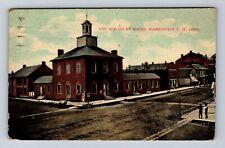 Washington C.H OH-Ohio, Panoramic The Old Court House, Antique Vintage Postcard picture