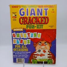 Vintage 1978 Cracked Magazine GIANT CRACKED-FUN KIT With Greeting Cards Kit  picture