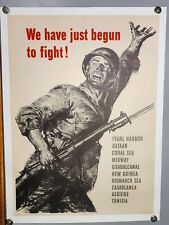 Linen Backed WWII OWI Poster No. 62 