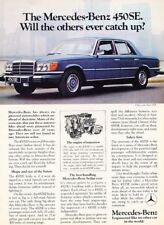 1974 1975 Mercedes Benz 450SE Original Advertisement Print Art Car Ad J60 picture