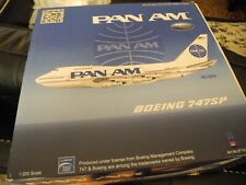 Reduced Very Rare INFLIGHT Boeing 747 SP, PAN AM, Original Version, 1:200. NIB picture