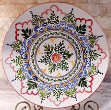 Raised Vintage Decorative Plate 12 1/4
