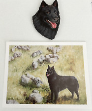 Belgian Sheepdog Note Cards and Fridge Magnet ~by Ruth Maystead and Chuck Brown picture
