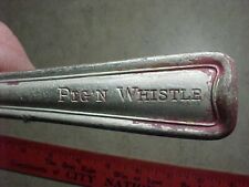 Historic Hollywood CA stars restaurant-Pig'N Whistle-Spoon-Metal detecting find picture
