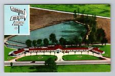 Columbia SC-South Carolina, Coronet Motel, Advertising, Antique Vintage Postcard picture