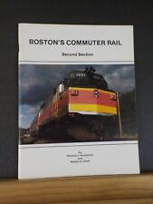 Boston's Commuter Rail Second Section  By Humphrey Soft Cover 1986 picture