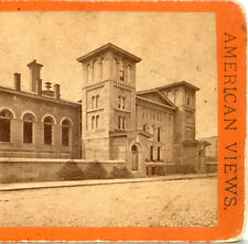 OHIO, Cincinnati, The Jail, c.1870's--Anthony Stereoview G23 picture