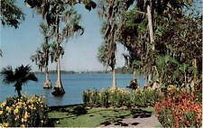 Florida, Cypress Gardens, Winter Haven, botanical garden, theme park, Postcard picture
