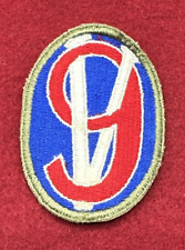 WW2/II US Army 95th Infantry OD Border Division patch NOS. picture