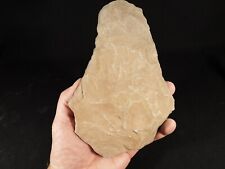HUGE One Million Year Old Early Stone Age ACHEULEAN HandAxe Mali 909gr picture