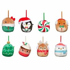 KELLYTOY SQUISHMALLOWS CHRISTMAS 4” ORNAMENTS 8 PACK HOLIDAY COLLECTION 2023 ✅✅ picture
