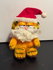 Vintage 1981 Dakin Garfield Santa Claus Stuffed Plush picture