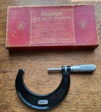 L. S. Starrett No. 436F Satin Chrome Micrometer 2-3