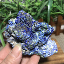 258g Natural Azurite Malachite Crystal Cluster Geode Rough Rare Mineral Specime picture