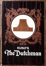 1955 KUNZ'S THE DUTCHMAN RESTAURANT MENU FOURTH STREET LOUISVILLE KENTUCKY Z5559 picture