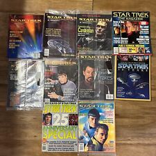 Star Trek Communicator Magazine Lot Mixed Issues Sci Fi Television picture