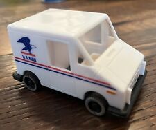 Vintage U.S. Mail Carrier Truck Jeep Postal Service Eagle Logo Plastic Car picture
