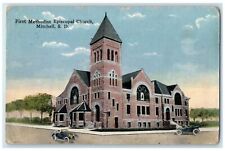 1918 First Methodist Episcopal Church Exterior Mitchell South Dakota SD Postcard picture