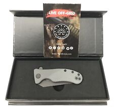 Baby Rhino Off-Grid Knives EDC Compact Folding Knife Sandvik 14C28N picture