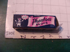 vintage trick/gag/ joke:1950's/60's in box PHANTOM BLOCK unused in box picture