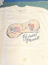 vintage  1976 Jimmy Carter Peanut Power T- Shirt USA Presidential Campaign picture
