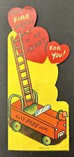 Vintage Where’s The Fire? Valentines Card In My Heart For You picture