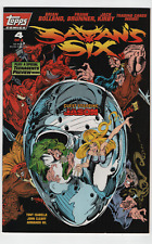 Satan's Six #4 1st Appearance Jason Voorhees 1993 Topps Horror Friday 13th Comic picture