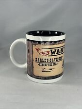 Rare 1997 OFFICIAL Harley Davidson King of The Road Wanted Coffee Cup Mug picture