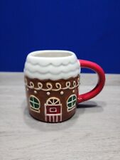 Wondershop Earthenware Holiday  Christmas Gingerbread House Mug; 14.3oz picture