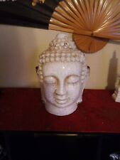 large buddha head statue picture