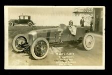 Car Auto Racing RPPC real photo postcard Indy 500 Harry Hartz 1923 RARE picture