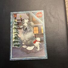 Jb6b Coca-Cola Spb-7 Holiday Preparation, Polar Bears Christmas Collect A Card picture