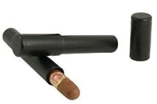 2 Le Tube Single Cigar Tubes BLACK telescoping 6