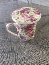 Kent pottery porcelain tea cup mug with coaster lid assorted your choice picture