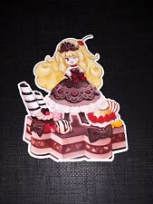 Yugioh Madolche Puddingcess Chocolat a La Mode Glossy Sticker Anime Waterproof picture