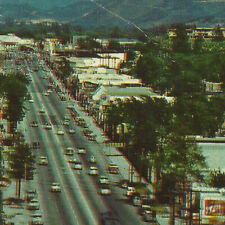 Vintage Postcard Studio City CA California Ventura Boulevard Bird's EyeView-CA30 picture