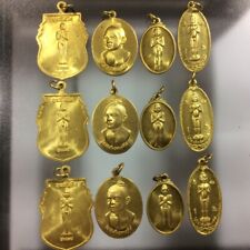 12 Coins AI-Kai Baby Boy Thai Amulet Buddha Pendant Power Wealth Lucky Protect picture