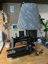Vintage Singer 15-91 Sewing Machine Custom Made Lamp picture