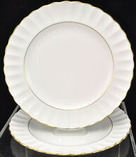 Set of 2 Spode Chelsea Gold Trim Y8622-Z Dinner Plates picture
