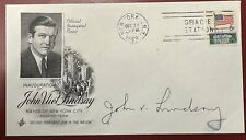 New York City Mayor John V. Lindsay, Autographed 1969 Inauguration Cover picture