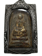 Phra Somdej ,Kru Wat Phra Kaew yr 2411 Thai Buddha Amulet stainless case picture