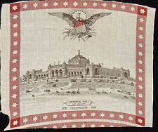 Antique 1876 Centennial Fabric #2 picture